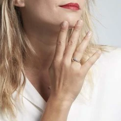 Histoire D'Or Bague Or Jaune Morgaine Oxydes -Colliers Fantaisie Soldes B3DFJZW0O2 model0