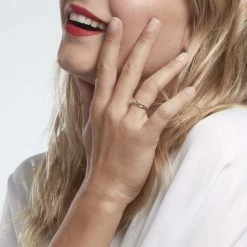 Histoire D'Or Bague Or Jaune Shaleana Oxydes De Zirconium -Colliers Fantaisie Soldes B3DFJZW0O9 model1