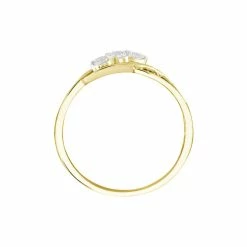 Histoire D'Or Bague Or Jaune Shaleana Oxydes De Zirconium -Colliers Fantaisie Soldes B3DFJZW0O9 view2