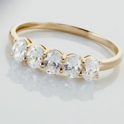 Histoire D'Or Bague Or Jaune Maegan Oxydes De Zirconium 9 Histoire D'Or Bague Or Jaune Maegan Oxydes De Zirconium -Colliers Fantaisie Soldes B3DFJZW0RA view3