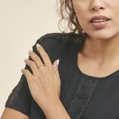 Histoire D'Or Bague Eister Or Jaune Oxyde De Zirconium -Colliers Fantaisie Soldes B3DFJZW687 model0