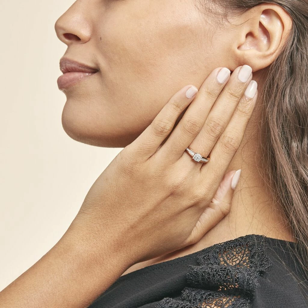 Histoire D'Or Bague Celia Or Rose Diamant 6 Histoire D'Or Bague Celia Or Rose Diamant – Image 6