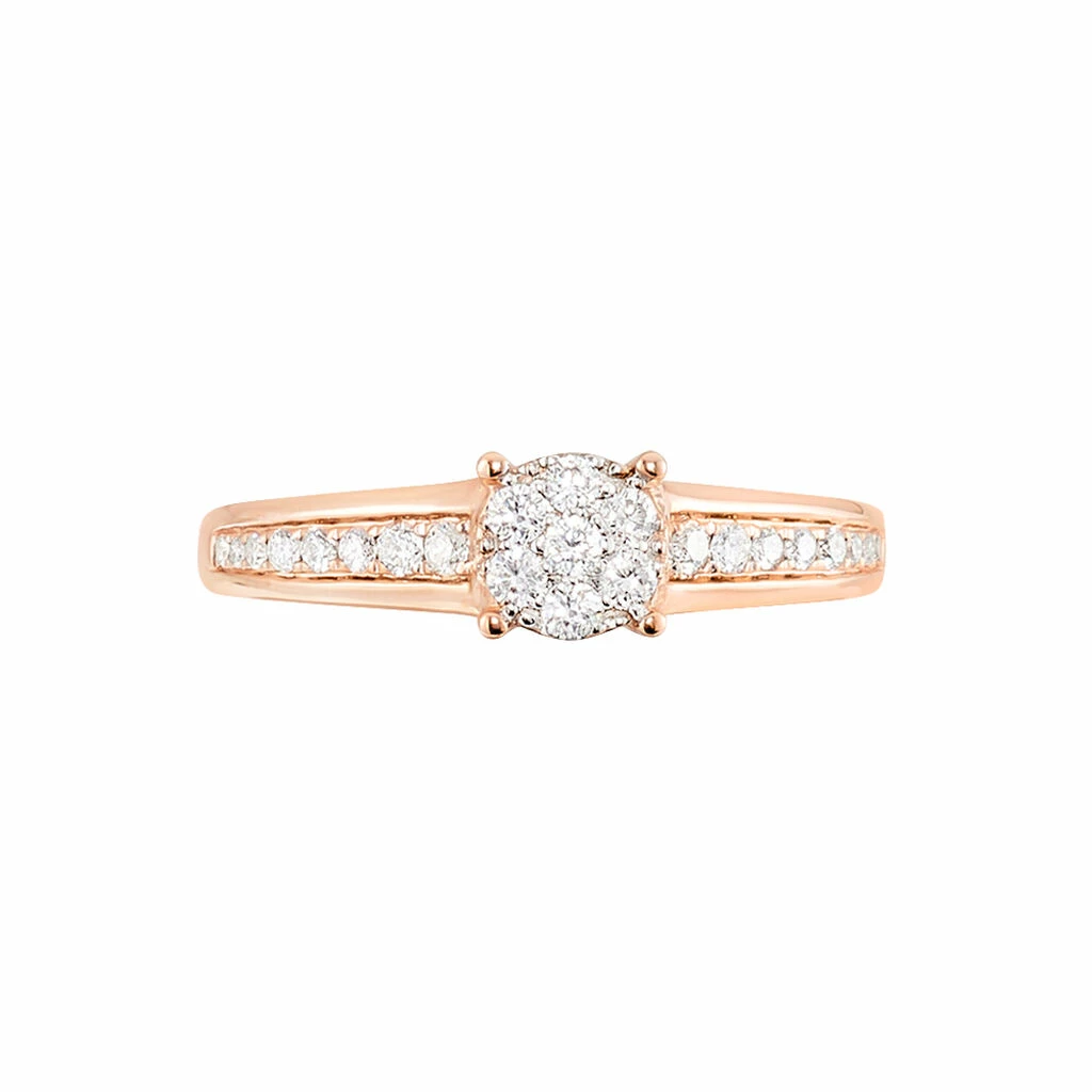 Histoire D'Or Bague Celia Or Rose Diamant 2 Histoire D'Or Bague Celia Or Rose Diamant – Image 2