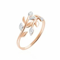 Histoire D'Or Bague Emelyne Or Rose Diamant