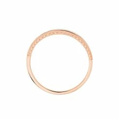 Histoire D'Or Bague Aurelya Or Rose Diamant -Colliers Fantaisie Soldes B3DFRDW3B4 view2