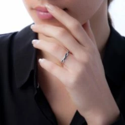 Histoire D'Or Bague Sofia Or Rose Rubis Et Diamant -Colliers Fantaisie Soldes B3DFRRR479 model0