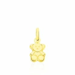 Histoire D'Or Pendentif Songea Ourson Or Jaune