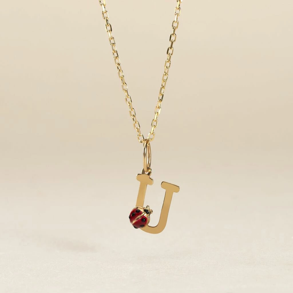 Histoire D'Or Pendentif Helidie Coccinelle Lettre Or Jaune 3 Histoire D'Or Pendentif Helidie Coccinelle Lettre Or Jaune – Image 3