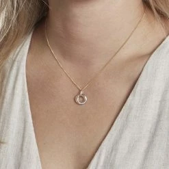 Histoire D'Or Pendentif Amaiur Or Tricolore Oxydes De Zirconium -Colliers Fantaisie Soldes B3PF3ZW103 model1