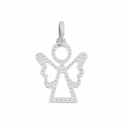Histoire D'Or Pendentif Estrellita Ange Or Blanc