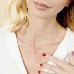 Histoire D'Or Pendentif Victoria Or Jaune Diamant -Colliers Fantaisie Soldes B3PFJDW739 model0