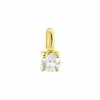 Histoire D'Or Pendentif Victoria Or Jaune Diamant