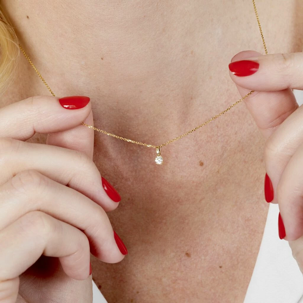 Histoire D'Or Pendentif Victoria Or Jaune Diamant 4 Histoire D'Or Pendentif Victoria Or Jaune Diamant – Image 4