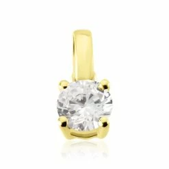 Histoire D'Or Pendentif Victoria Or Jaune Diamant