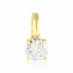 Histoire D'Or Pendentif Victoria Or Jaune Diamant