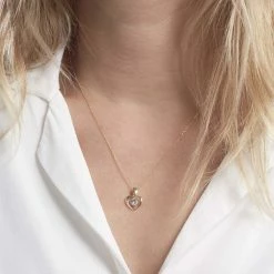 Histoire D'Or Pendentif Or Jaune Gurvan Topaze -Colliers Fantaisie Soldes B3PFJTB008 model1