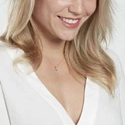 Histoire D'Or Pendentif Desiderius Or Jaune Topaze Oxydes De Zirconium -Colliers Fantaisie Soldes B3PFJTB011 model0