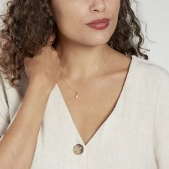 Histoire D'Or Pendentif Yoela Or Jaune Perle De Culture -Colliers Fantaisie Soldes B3PFJU2004 model1