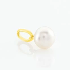 Histoire D'Or Pendentif Lenonie Or Jaune Perle De Culture -Colliers Fantaisie Soldes B3PFJU2006 view2