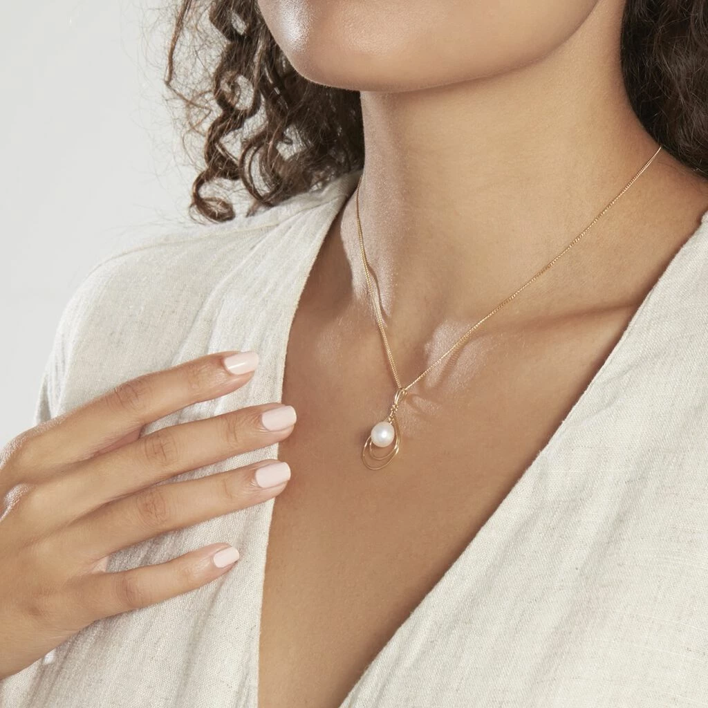 Histoire D'Or Pendentif Martyna Or Jaune Perle De Culture 4 Histoire D'Or Pendentif Martyna Or Jaune Perle De Culture – Image 4