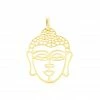 Histoire D'Or Pendentif Fazzia Bouddha Or Jaune