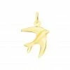 Histoire D'Or Pendentif Illide Hirondelle Or Jaune