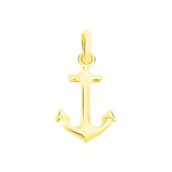 Histoire D'Or Pendentif Edouarda Ancre Or Jaune