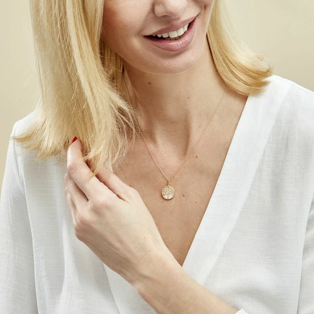 Histoire D'Or Pendentif Or Jaune Noamie Nacre 4 Histoire D'Or Pendentif Or Jaune Noamie Nacre – Image 4