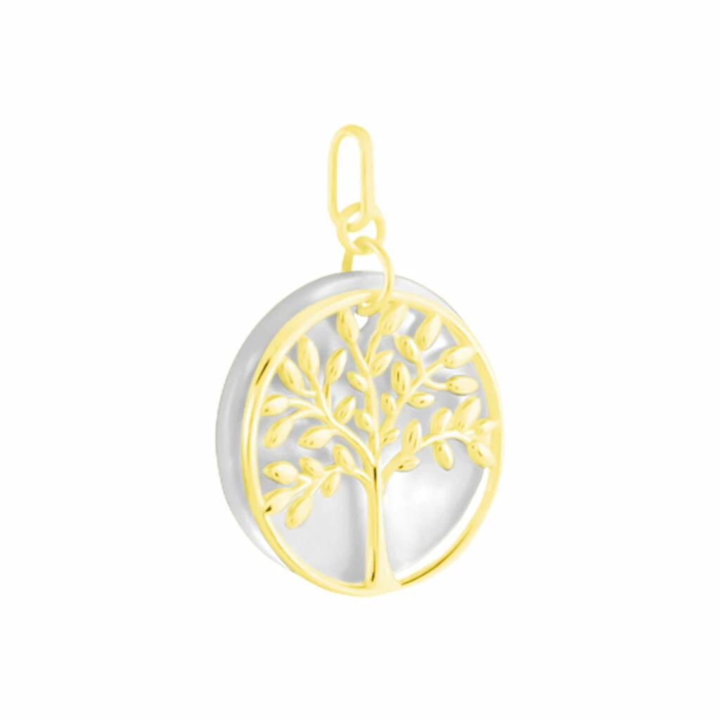 Histoire D'Or Pendentif Or Jaune Noamie Nacre 2 Histoire D'Or Pendentif Or Jaune Noamie Nacre – Image 2