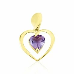 Histoire D'Or Pendentif Or Jaune Gurvan Amethyste