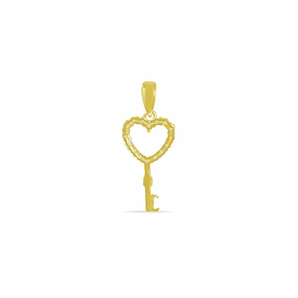 Histoire D'Or Pendentif Or Jaune Kleiske Oxydes De Zirconium 3 Histoire D'Or Pendentif Or Jaune Kleiske Oxydes De Zirconium – Image 3