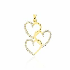 Histoire D'Or Pendentif Lovely Or Jaune Oxyde De Zirconium