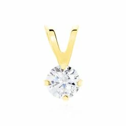 Histoire D'Or Pendentif Mabila Or Jaune Oxyde De Zirconium