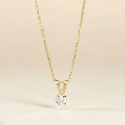 Histoire D'Or Pendentif Mabila Or Jaune Oxyde De Zirconium -Colliers Fantaisie Soldes B3PFJZW130 view2