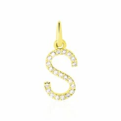 Histoire D'Or Pendentif Klementine Or Jaune Oxyde De Zirconium