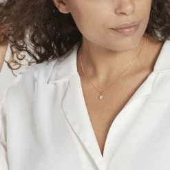 Histoire D'Or Pendentif Seghira Or Jaune Oxyde De Zirconium -Colliers Fantaisie Soldes B3PFJZW172 model1