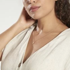 Histoire D'Or Pendentif Revelyne Or Jaune Oxyde De Zirconium -Colliers Fantaisie Soldes B3PFJZW173 model0