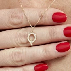 Histoire D'Or Pendentif Lettre Q Or Jaune Oxyde -Colliers Fantaisie Soldes B3PFJZW218 model1