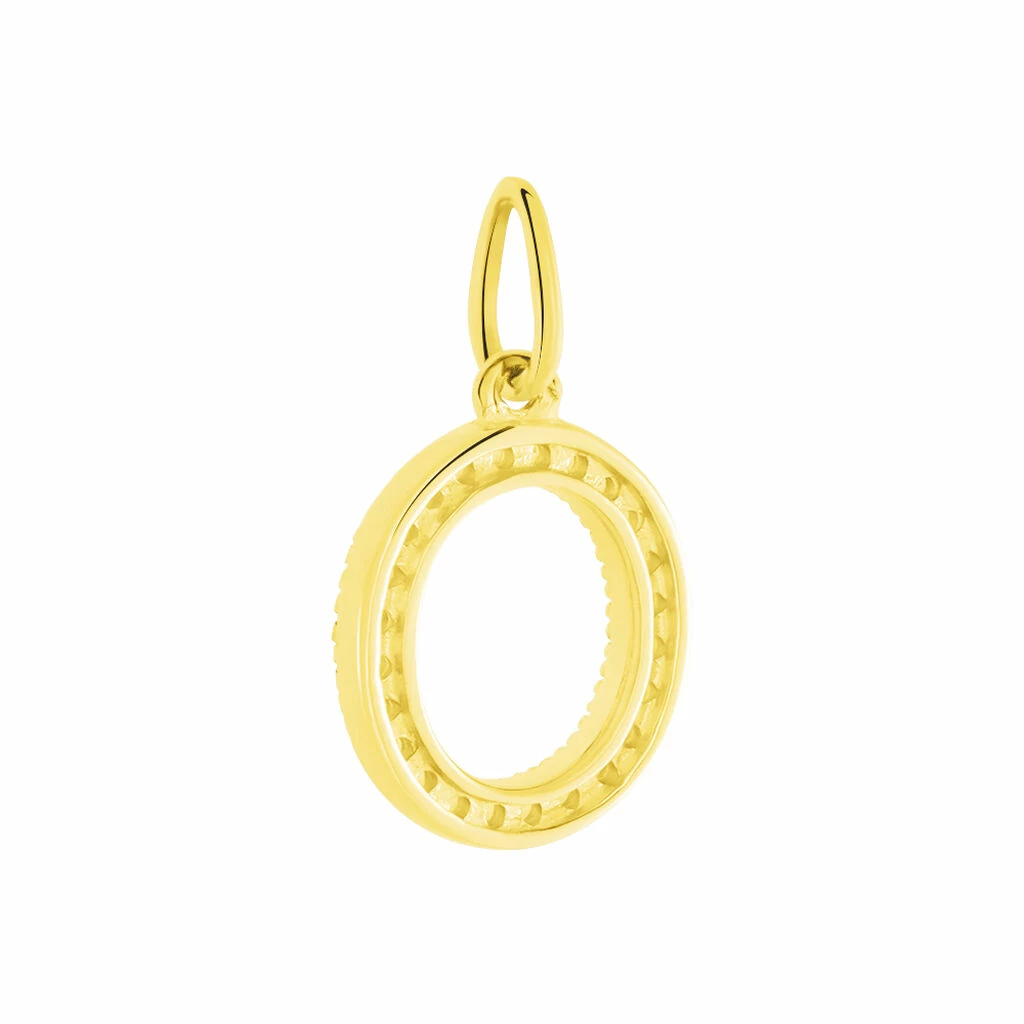 Histoire D'Or Pendentif Lettre O Or Jaune Oxyde 2 Histoire D'Or Pendentif Lettre O Or Jaune Oxyde – Image 2