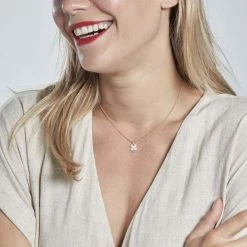 Histoire D'Or Pendentif Brewal Or Jaune Oxydes De Zirconium -Colliers Fantaisie Soldes B3PFJZW235 model0