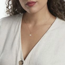 Histoire D'Or Pendentif Cagiris Or Jaune Oxydes De Zirconium -Colliers Fantaisie Soldes B3PFJZW237 model0