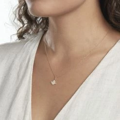 Histoire D'Or Pendentif Cagiris Or Jaune Oxydes De Zirconium -Colliers Fantaisie Soldes B3PFJZW237 model1