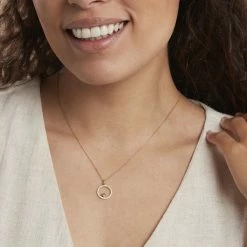 Histoire D'Or Pendentif Or Jaune Roman Oxyde -Colliers Fantaisie Soldes B3PFJZW240 model0