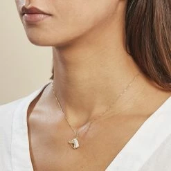 Histoire D'Or Pendentif Egide Cheval Or Bicolore -Colliers Fantaisie Soldes B3PM2W0498 model0