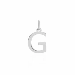 Histoire D'Or Pendentif Ionia Lettre Or Blanc