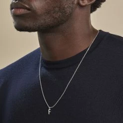 Histoire D'Or Pendentif Ionia Lettre Or Blanc -Colliers Fantaisie Soldes B3PMBW0592 model1