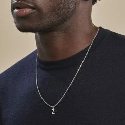 Histoire D'Or Pendentif Ionia Lettre Or Blanc -Colliers Fantaisie Soldes B3PMBW0610 model1