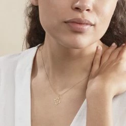 Histoire D'Or Pendentif Cobeia Croix Basque Or Jaune -Colliers Fantaisie Soldes B3PMJW000P model0