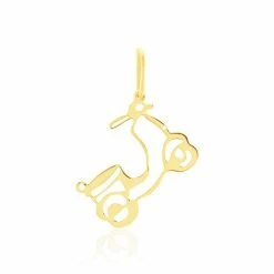 Histoire D'Or Pendentif Julius Scooter Or Jaune