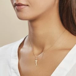 Histoire D'Or Pendentif Gaietana Italie Or Jaune -Colliers Fantaisie Soldes B3PMJW0167 model0